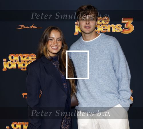 Amsterdam 6 oktober 2025
Premiere de Jongens 3 in Tuschinski. Jada Borsato met haar vriend