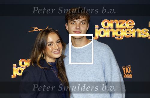 Amsterdam 6 oktober 2025
Premiere de Jongens 3 in Tuschinski. Jada Borsato met haar vriend