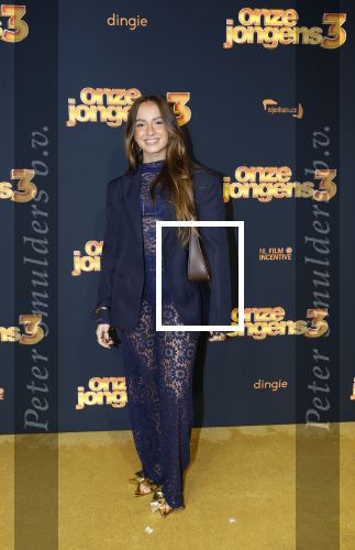Amsterdam 6 oktober 2025
Premiere de Jongens 3 in Tuschinski. Jada Borsato met haar vriend