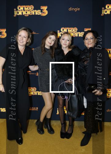 Amsterdam 6 oktober 2025
Premiere de Jongens 3 in Tuschinski. Emma Kok en Jade Kops kwam met hun moeders