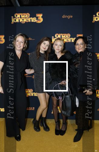 Amsterdam 6 oktober 2025
Premiere de Jongens 3 in Tuschinski. Emma Kok en Jade Kops kwam met hun moeders