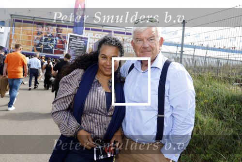 Zandvoort 21 augustus 2025
Grandprix F1 op circuit Zandvoort . Jan v zanen met zijn vrouw
