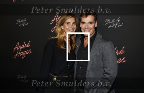Rotterdam 1 oktober 2025
Premiere nieuwe theatershow Andre Hazes in het nieuwe Luxor. Jeroen v d Boom met zijn vrouw Dany
