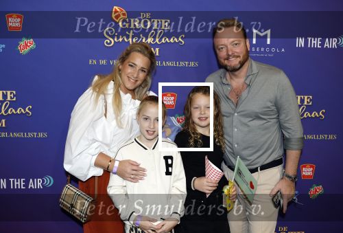 Amsterdam 5 oktober 2025
Premiere sinterklaas film in Pathe Noord. John Dirne met gezin