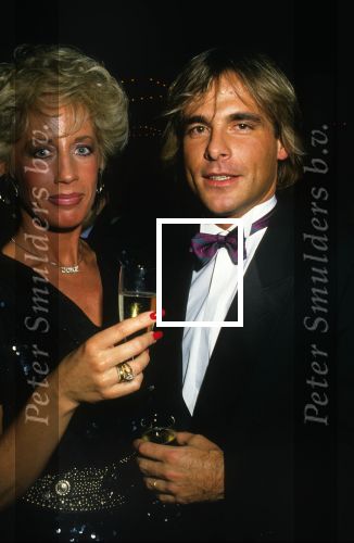 1988 Joke Bruijs met haar toenmalige partner Dick Peschar
Foto Peter Smulders  BV