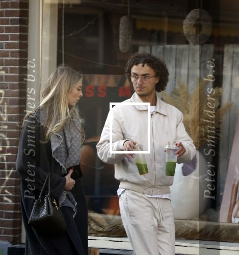 Amsterdam 1 oktober 2025
Jordi v d Bussche (Kwebbelkop) en zijn vriendin julie Sleper