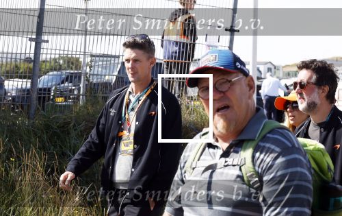 Zandvoort 21 augustus 2025
Grandprix F1 op circuit Zandvoort . Een van de beste golfers van de wereld Justin Rose