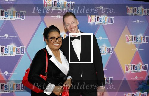 Rotterdam 12 oktober 2025
Premiere Hairspray in het oude Luxor in Rotterdam. Justine Pelmelay kwam met een vriend