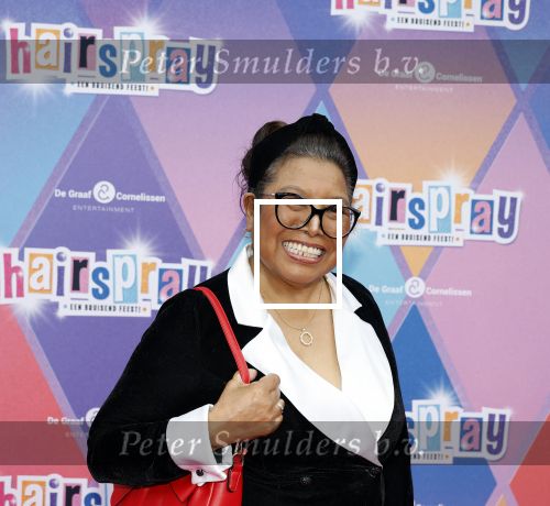 Rotterdam 12 oktober 2025
Premiere Hairspray in het oude Luxor in Rotterdam. Justine Pelmelay kwam met een vriend