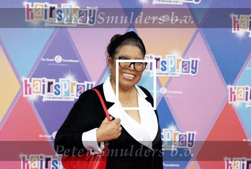 Rotterdam 12 oktober 2025
Premiere Hairspray in het oude Luxor in Rotterdam. Justine Pelmelay kwam met een vriend
