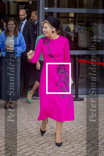 Tilburg 7 oktober 2025
Koningin in Maxima op de beursvloer in Tilburg.