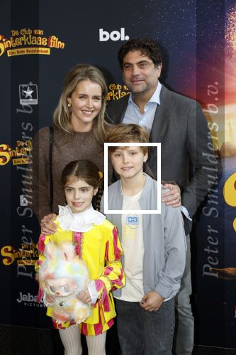 Utrecht 12 oktober 2025
Premiere de club van sinterklaas in kinepolis . Liza Sips Ralph Mannheim en kinderen