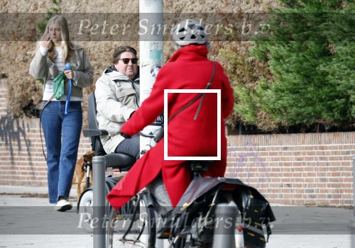Amsterdam 9 oktober 2025
Martijn Krabbe in scootmobiel in Amsterdam zuid.