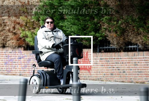 Amsterdam 9 oktober 2025
Martijn Krabbe in scootmobiel in Amsterdam zuid.