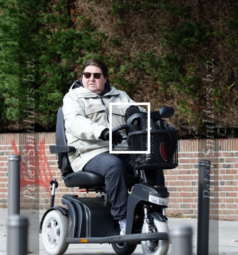 Amsterdam 9 oktober 2025
Martijn Krabbe in scootmobiel in Amsterdam zuid.