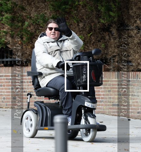 Amsterdam 9 oktober 2025
Martijn Krabbe in scootmobiel in Amsterdam zuid.