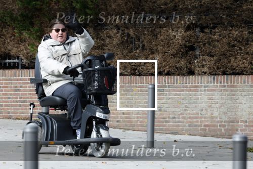 Amsterdam 9 oktober 2025
Martijn Krabbe in scootmobiel in Amsterdam zuid.