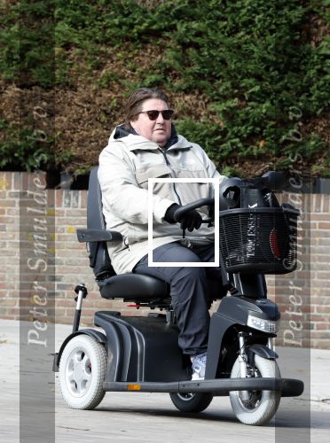 Amsterdam 9 oktober 2025
Martijn Krabbe in scootmobiel in Amsterdam zuid.