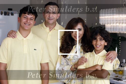 Abcoude 7 juni 2025
Najib Amhali met zijn vrouw Niama en hun zoons .