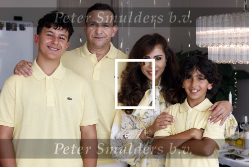 Abcoude 7 juni 2025
Najib Amhali met zijn vrouw Niama en hun zoons .