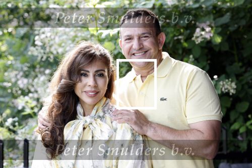 Abcoude 7 juni 2025
Najib Amhali met zijn vrouw Niama en hun zoons .