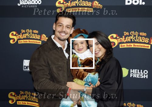 Utrecht 12 oktober 2025
Premiere de club van sinterklaas in kinepolis . Nick Olij met vrouw Rachelle en hun kindje