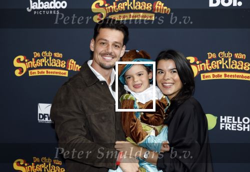 Utrecht 12 oktober 2025
Premiere de club van sinterklaas in kinepolis . Nick Olij met vrouw Rachelle en hun kindje