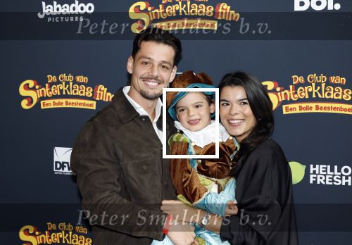 Utrecht 12 oktober 2025
Premiere de club van sinterklaas in kinepolis . Nick Olij met vrouw Rachelle en hun kindje