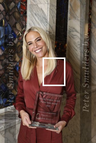 Amsterdam 6 oktober 2025
Uitreiking strong women awards in hotel the Grand . Winares Nicolette Kluijver