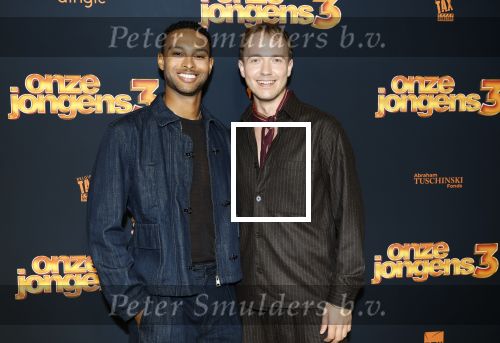 Amsterdam 6 oktober 2025
Premiere de Jongens 3 in Tuschinski.  Owen Playfair en Martijn Noort