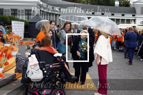 Soestdijk 4 oktober 2025
Prinses Beatrix op paleis Soestdijk bij de finish Oranjepad van het Prinses Beatrix Spierfonds.