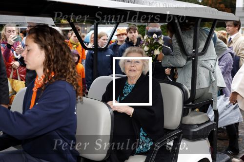 Soestdijk 4 oktober 2025
Prinses Beatrix op paleis Soestdijk bij de finish Oranjepad van het Prinses Beatrix Spierfonds.