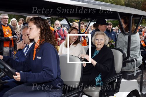 Soestdijk 4 oktober 2025
Prinses Beatrix op paleis Soestdijk bij de finish Oranjepad van het Prinses Beatrix Spierfonds.