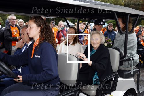 Soestdijk 4 oktober 2025
Prinses Beatrix op paleis Soestdijk bij de finish Oranjepad van het Prinses Beatrix Spierfonds.