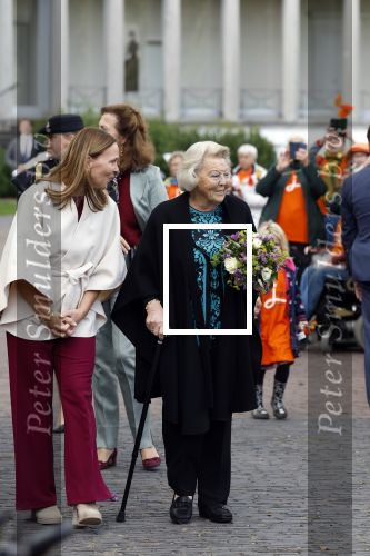 Soestdijk 4 oktober 2025
Prinses Beatrix op paleis Soestdijk bij de finish Oranjepad van het Prinses Beatrix Spierfonds.