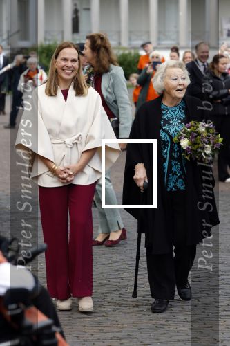 Soestdijk 4 oktober 2025
Prinses Beatrix op paleis Soestdijk bij de finish Oranjepad van het Prinses Beatrix Spierfonds.