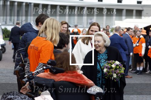 Soestdijk 4 oktober 2025
Prinses Beatrix op paleis Soestdijk bij de finish Oranjepad van het Prinses Beatrix Spierfonds.