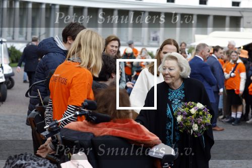 Soestdijk 4 oktober 2025
Prinses Beatrix op paleis Soestdijk bij de finish Oranjepad van het Prinses Beatrix Spierfonds.