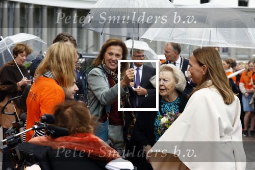 Soestdijk 4 oktober 2025
Prinses Beatrix op paleis Soestdijk bij de finish Oranjepad van het Prinses Beatrix Spierfonds.