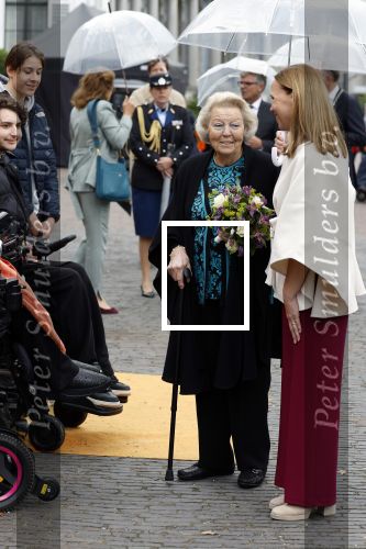 Soestdijk 4 oktober 2025
Prinses Beatrix op paleis Soestdijk bij de finish Oranjepad van het Prinses Beatrix Spierfonds.