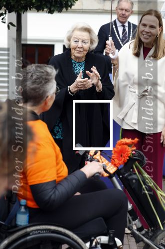 Soestdijk 4 oktober 2025
Prinses Beatrix op paleis Soestdijk bij de finish Oranjepad van het Prinses Beatrix Spierfonds.