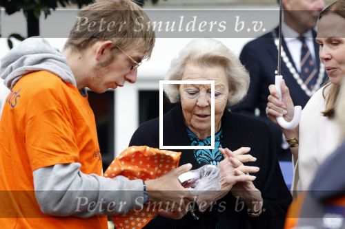 Soestdijk 4 oktober 2025
Prinses Beatrix op paleis Soestdijk bij de finish Oranjepad van het Prinses Beatrix Spierfonds.