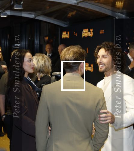 Amsterdam 6 oktober 2025
Premiere de Jongens 3 in Tuschinski. Rein van Duivenboden en zijn vriendin Daelorian van der Kolk