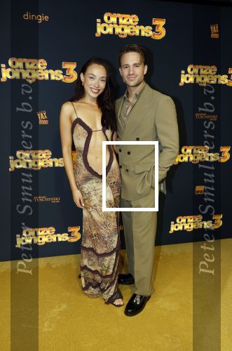 Amsterdam 6 oktober 2025
Premiere de Jongens 3 in Tuschinski. Rein van Duivenboden en zijn vriendin Daelorian van der Kolk