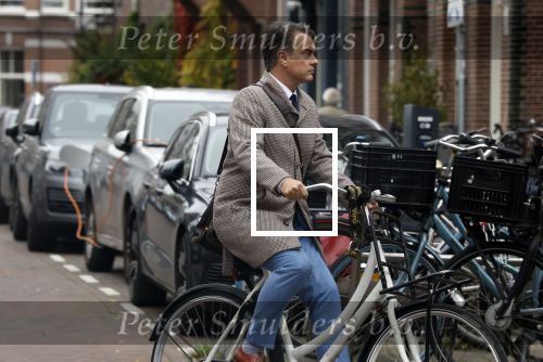 Amsterdam 11 oktober 2025
Rik v d Westelaken op de fiets in Amsterdam zuid.