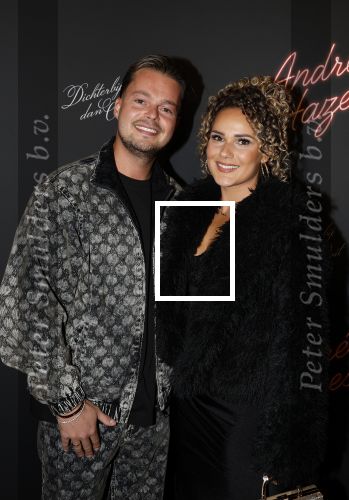 Rotterdam 1 oktober 2025
Premiere nieuwe theatershow Andre Hazes in het nieuwe Luxor. Robert v Hemert met zijn vrouw Valentina