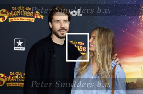 Utrecht 12 oktober 2025
Premiere de club van sinterklaas in kinepolis . Romee Strijd met man Laurens v Leeuwen
