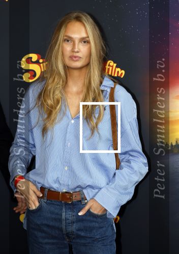 Utrecht 12 oktober 2025
Premiere de club van sinterklaas in kinepolis . Romee Strijd met man Laurens v Leeuwen