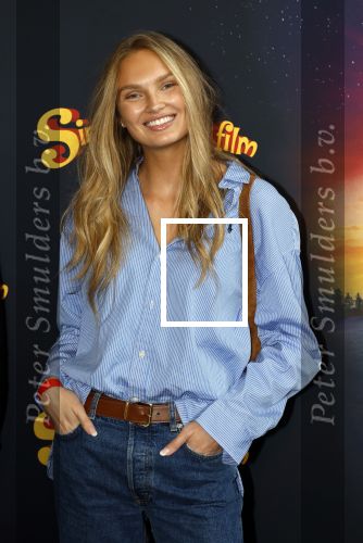 Utrecht 12 oktober 2025
Premiere de club van sinterklaas in kinepolis . Romee Strijd met man Laurens v Leeuwen