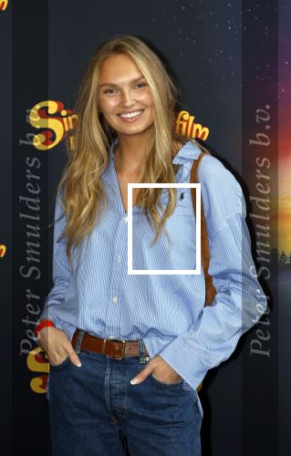 Utrecht 12 oktober 2025
Premiere de club van sinterklaas in kinepolis . Romee Strijd met man Laurens v Leeuwen